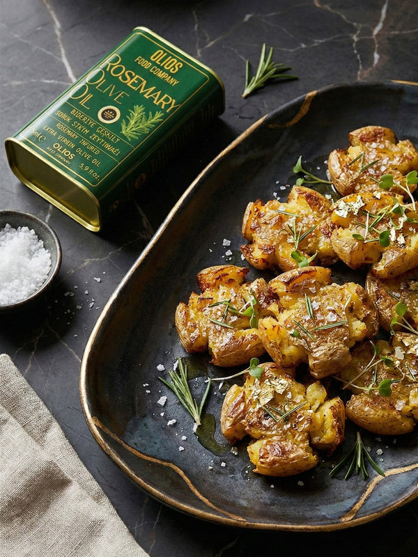 Sesi Açın: Çıtır Çıtır Ezme Patates (Smashed Potatoes)