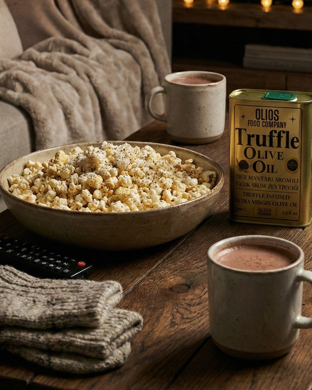 Sinema Keyfini Eve Taşıdık: Trüflü ve Parmesanlı Popcorn