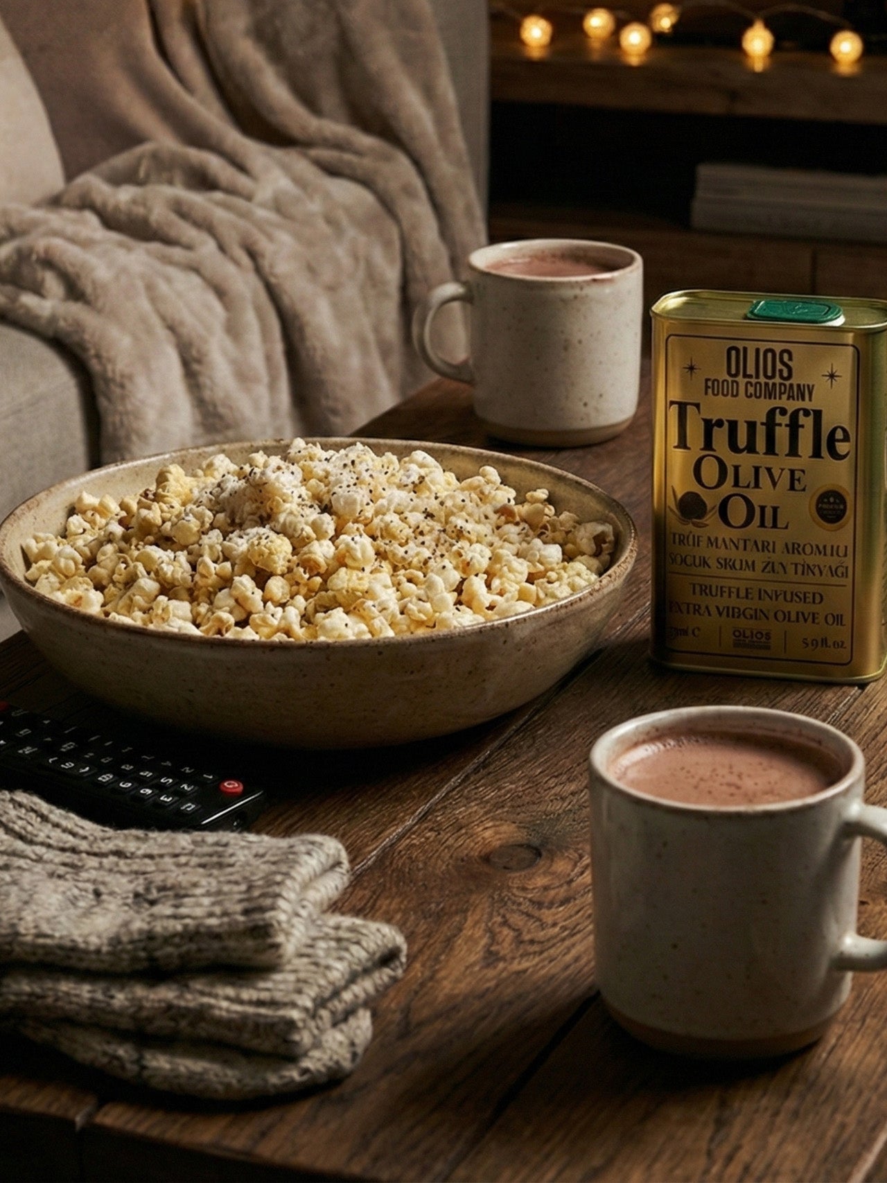 Sinema Keyfini Eve Taşıdık: Trüflü ve Parmesanlı Popcorn