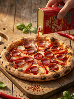 Spicy Umami: Köz Biber ve Çıtır Pepperoni Dengesi