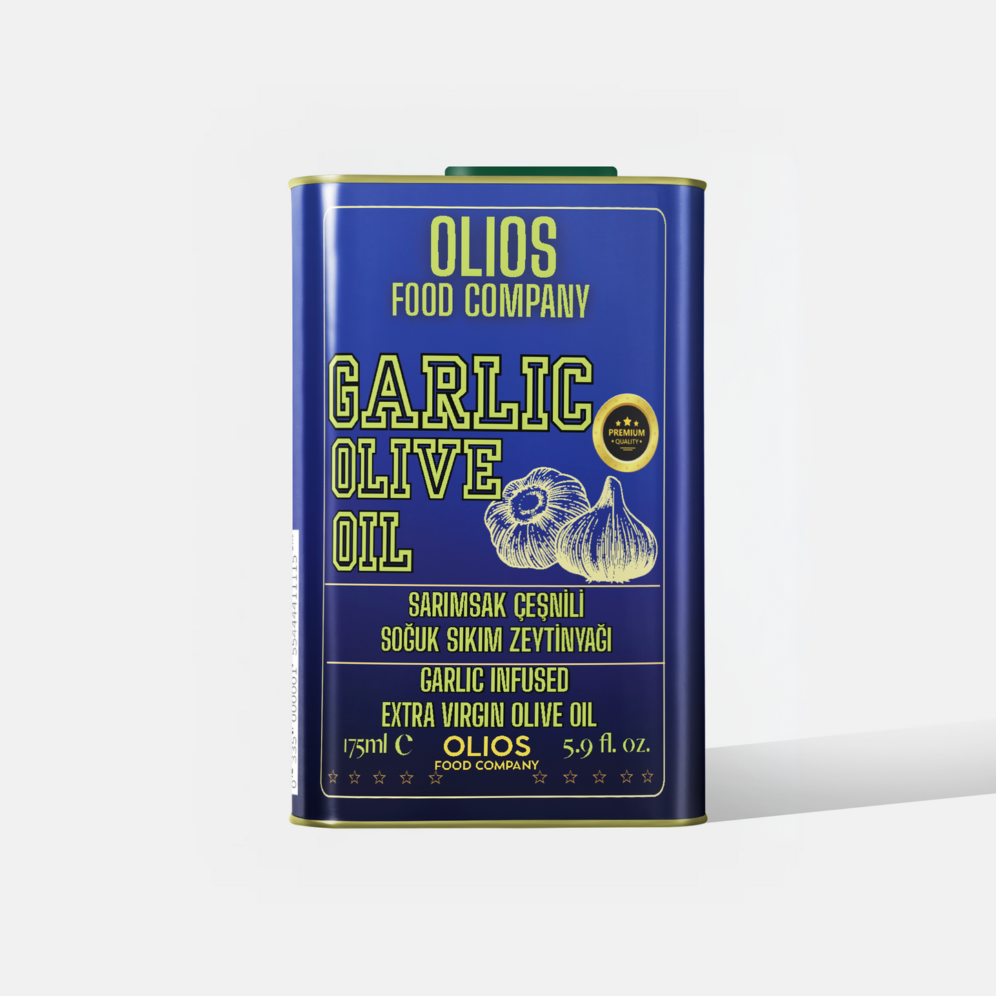 Sarımsak Çeşnili Soğuk Sıkım Zeytinyağı