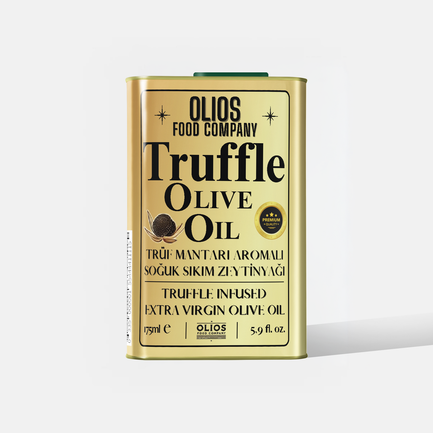 Trüf Aromalı Soğuk Sıkım Zeytinyağı
